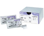 Safil® 6/0, 12 мм, 3/8, обратнорежущая